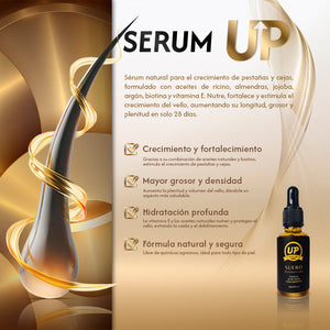 SERUM UP - ALARGAMIENTO DE PESTAÑAS Y CEJAS