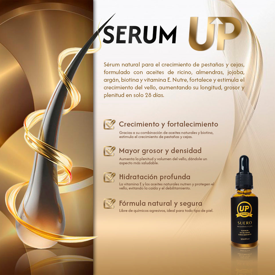 SERUM UP - ALARGAMIENTO DE PESTAÑAS Y CEJAS