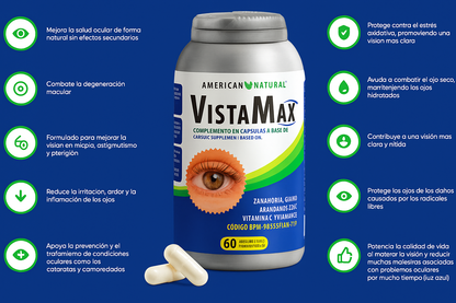VISTA MAX - Suplemento para la salud visual