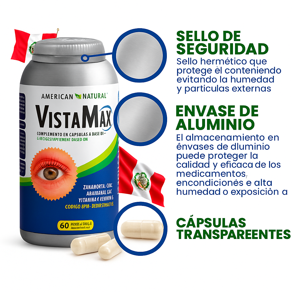 VISTA MAX - Suplemento para la salud visual