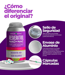 RESVERATROL NAD+NAC