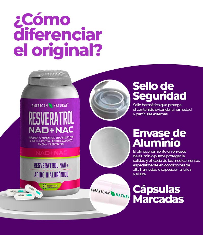 RESVERATROL NAD+NAC