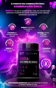 COLAGENO RENOVA 🍇 DOBLEMENTE HIDROLIZADO